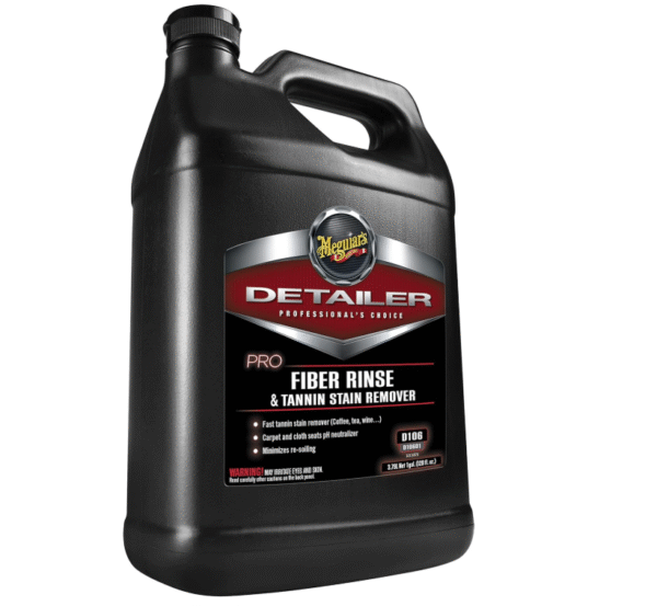 MEGUIAR'S PRO FIBER RINSE &TANNIN STAIN REMOVER - 1GL